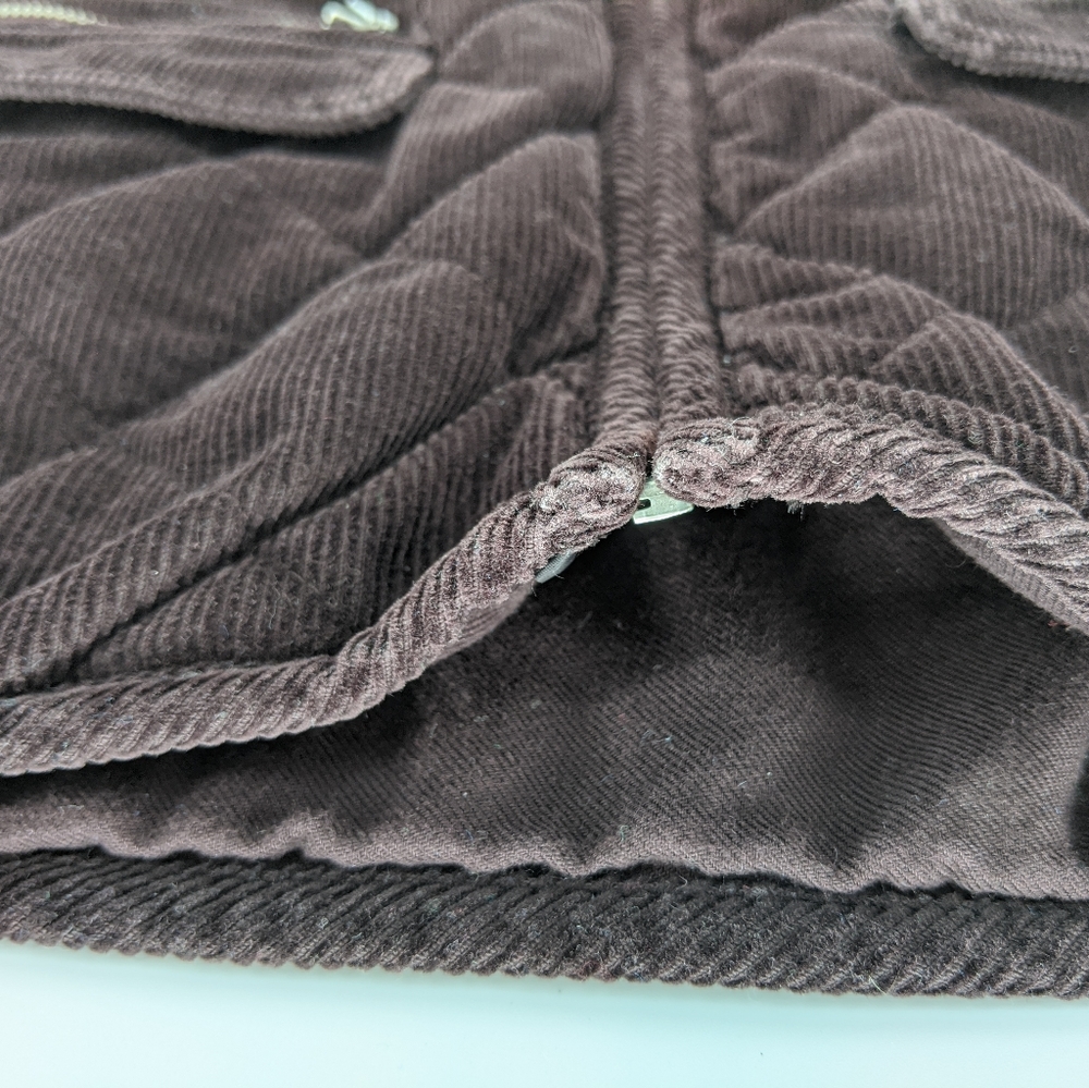 Eddie Bauer Corduroy Vest Size Small - Picture 10 of 12